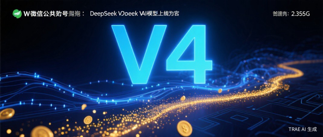 DeepSeek V4 科技头图